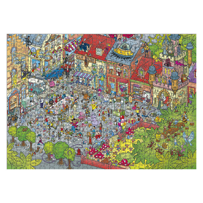 Studio 100 - puzzel - 30 jaar - 2 puzzels in 1 - 104 1000 stukjes - fsc mix
