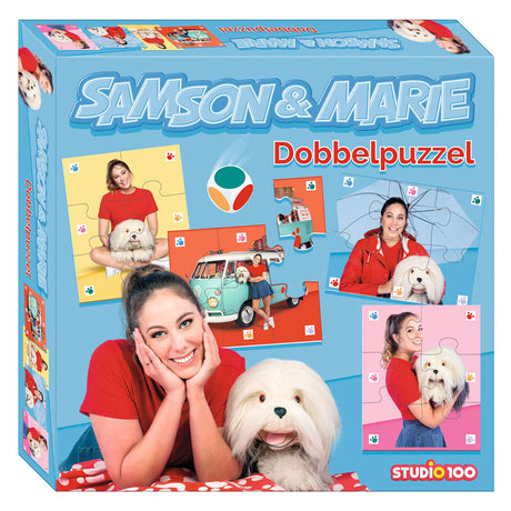 Puzzle Samson Marie - puzzle de dés - 4 puzzles 4x6 pièces