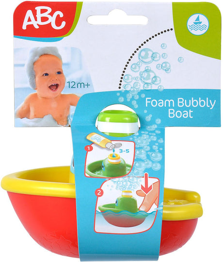 Jouet bateau de bain moussant ABC pour le bain – jouets de bain colorés.
