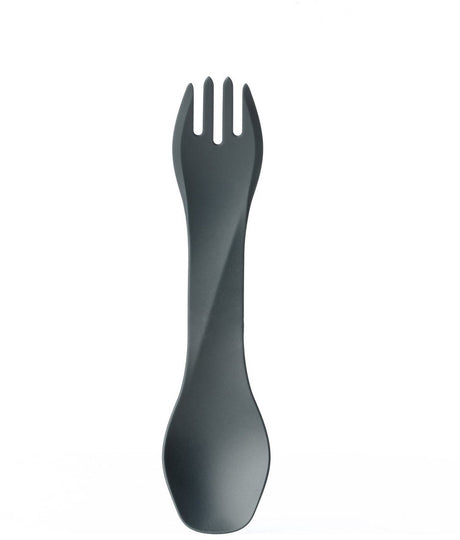 Équipement humain - gobites bio - réutilisable - couverts - spork - gris foncé - couverts de camping