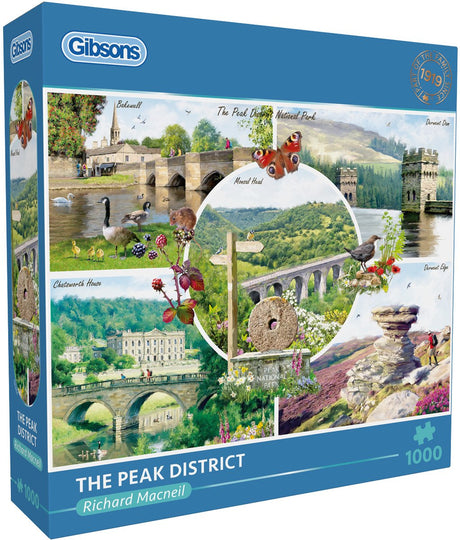 Gibsons - le Peak District, Royaume-Uni - richard macneil - 1000 pièces - 68×49cm - puzzle pour adultes