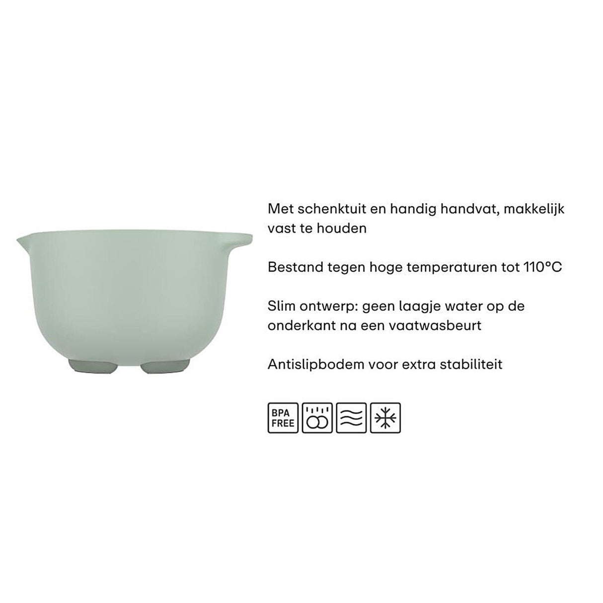 Mepal bol à mélanger chef it 3l sauge