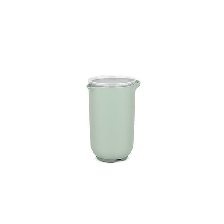 Tasse à mélanger Mepal avec couvercle chef it - 1 l - tient dans la porte du réfrigérateur - passe au micro-ondes et au lave-vaisselle - matériel de pâtisserie - sauge nordique