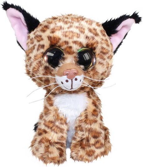 Peluche Lumo étoiles - lynx, 24cm