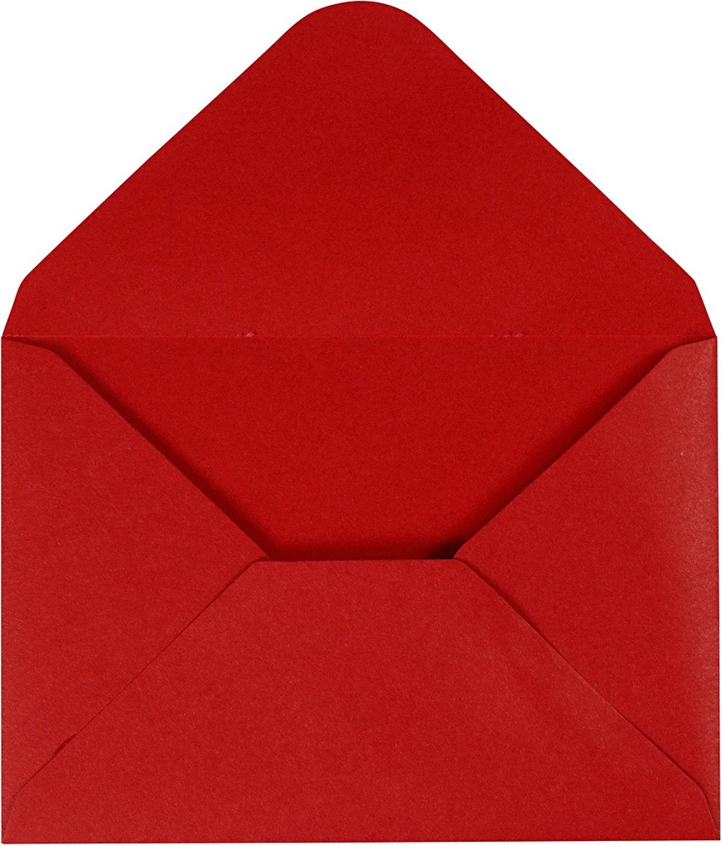 Creativ Company Enveloppe Red, 11,5x15cm, 10st.