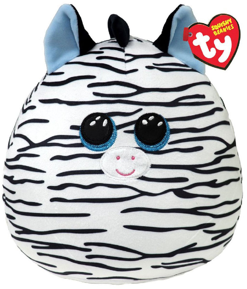 Ty bonnet ty squish a boo xander zèbre, 31cm