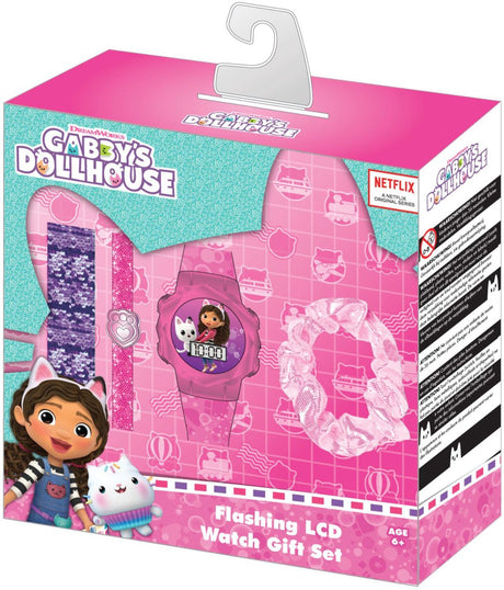 Coffret cadeau montre de maison de poupée Accutime Gabby's