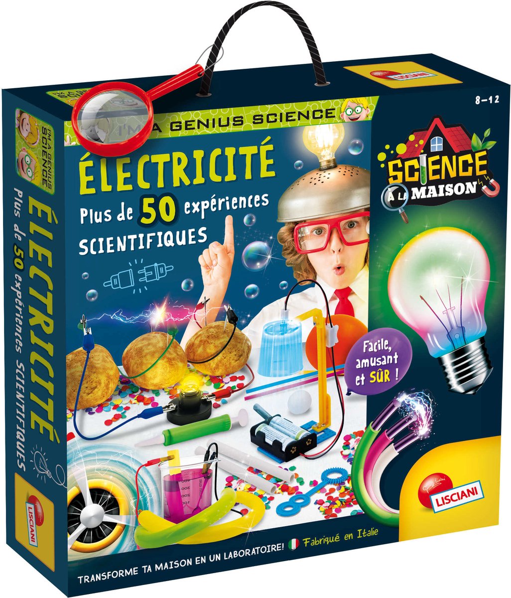 Lisciani je suis un génie scientifique à la maison electricite