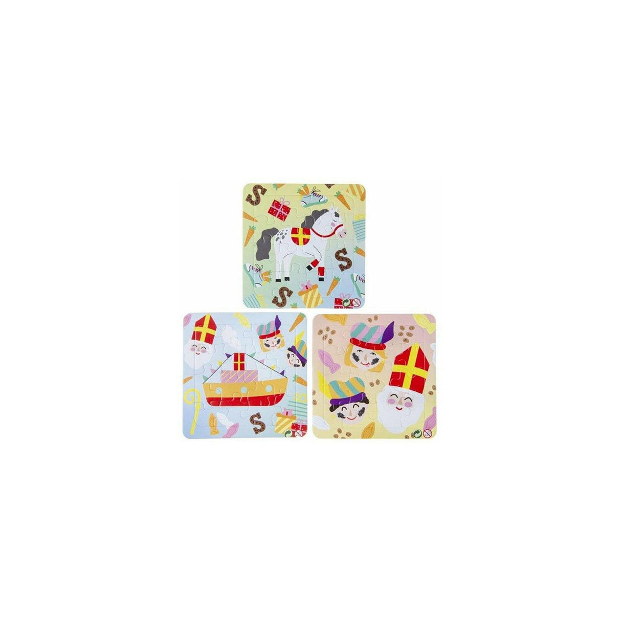 Puzzle Saint et Pete 13,5 cm 16 pièces