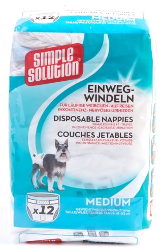 Solution simple couchage de chien jetable