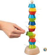 Goki Wooden Wobbling Tower Tower, 15dlg.