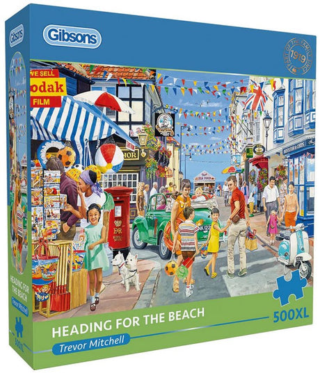 Gibsons - direction la plage (par Trevor Mitchell) - 500xl pièces 68×49cm (l×h) - puzzle pour adultes