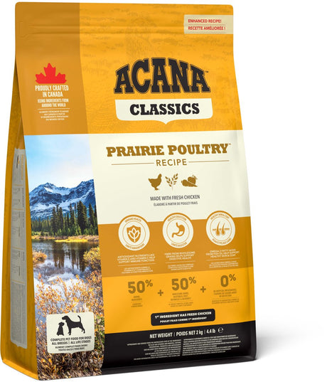 Acana classics volaille des prairies poulet dinde - nourriture pour chiens - 2 kg