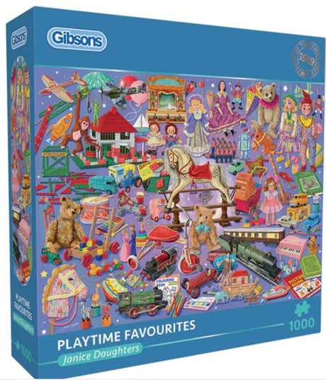Gibsons - favoris de récréation (par Janice Daughters) - 1000 pièces 68×49cm (l×h) - puzzle pour adultes