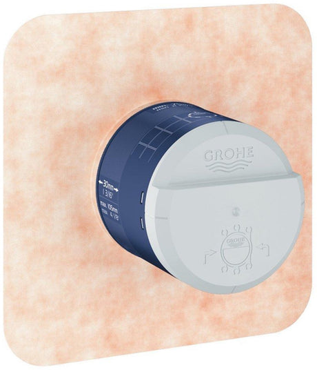 Boîte à encastrer universelle pour douche à effet pluie Grohe, 1 2