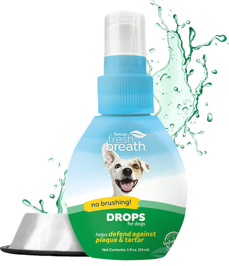 Tropiclean haleine fraîche - gouttes d'haleine fraîche pour chien - 29 ml