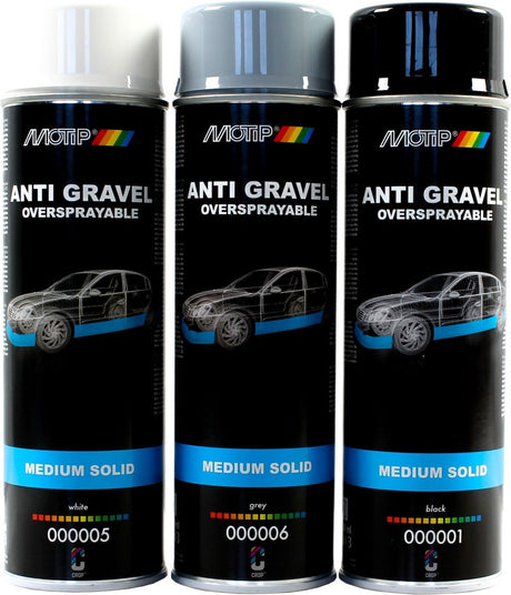 Motip anti-gravillon noir moyen solide