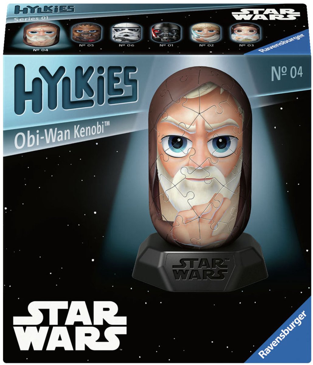Ravensburger 3d Puzzle Hylkies Star Wars Obi-Wan Kenobi, 54e.