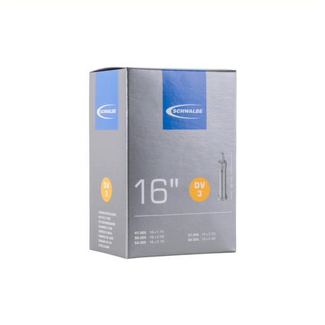 Tube intérieur de Schwalbe 16 x 1,75 2,40 (47 62-305) DV 32 mm