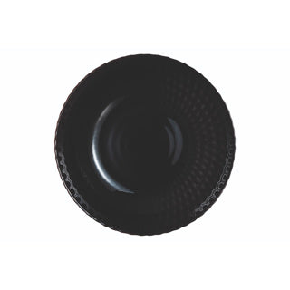 Autres marques pampille assiette creuse 20 cm verre noir