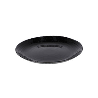 Assiette à dessert d19 cm pampille noir | 6 pièces