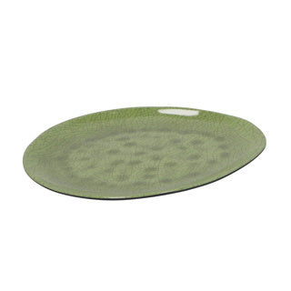 Assiette mélamine 27,5x23 cm street food go assorti | 6 pièces