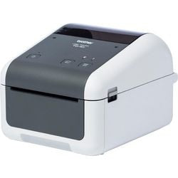 Imprimante d'étiquettes brother td4410dxx1 blanc, gris