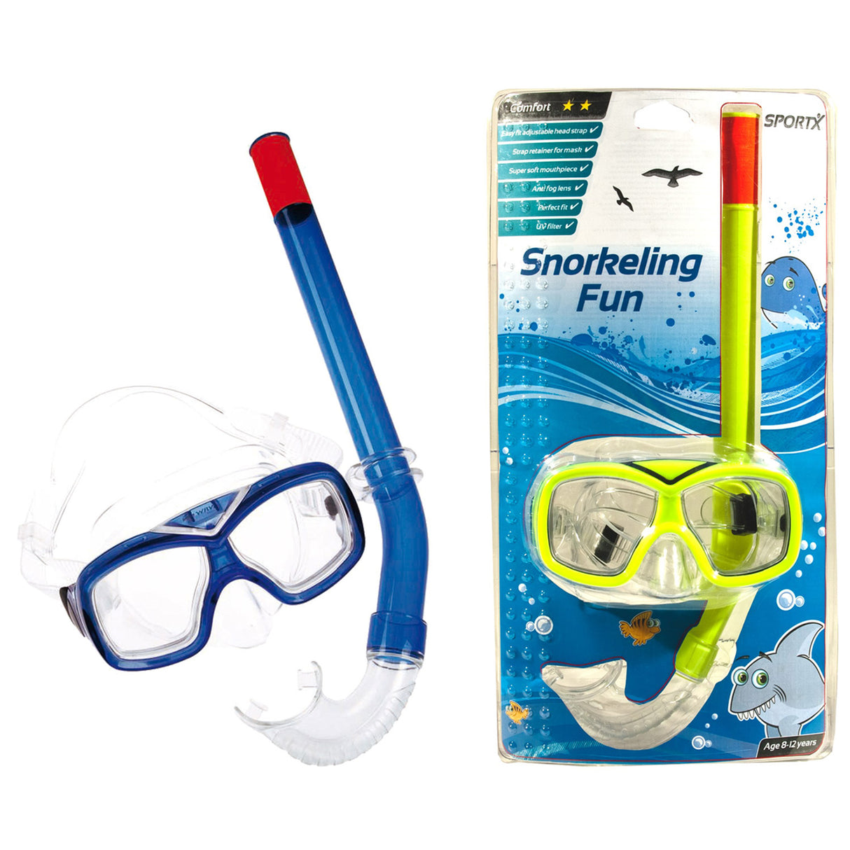 Sportx junior snorkelset