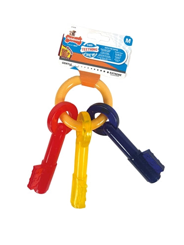 Nylabone Puppy Chew Bider Keys Bacons Flavour