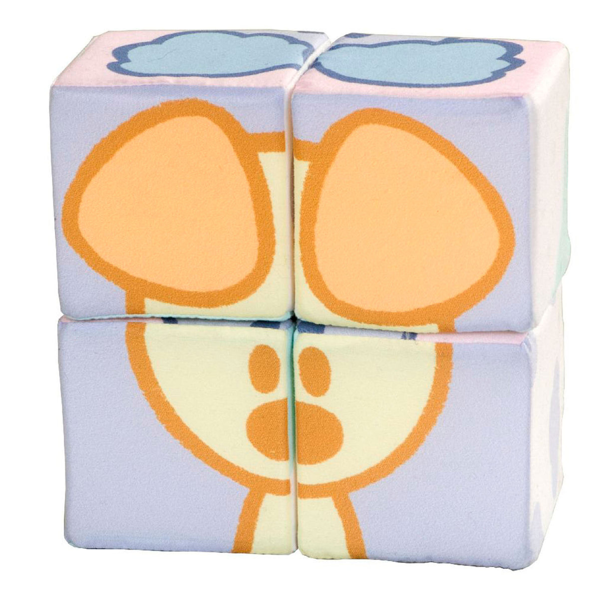 Rubo Toys Block Puzzle And Pip Junior 75 cm Textile