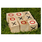 Jeu de tic tac toe en plein air