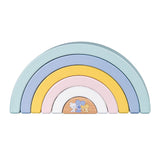 Rubo jouets Woezel et Pip bébé arc-en-ciel
