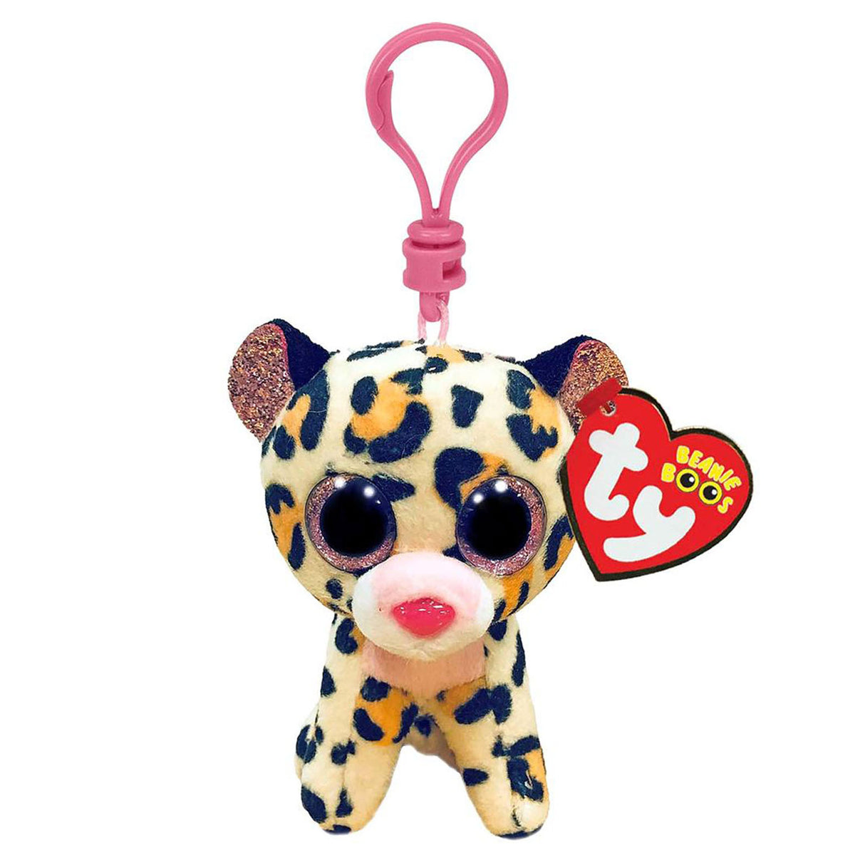 Ty Beanie Boo's Clip Livie Leopard, 7cm