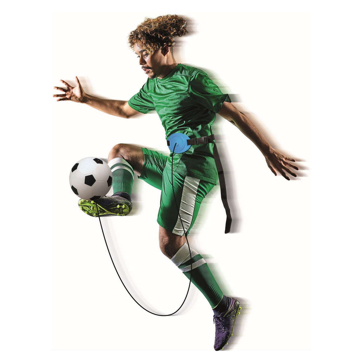 Entraîneur de football Sportx - jeux de ballon - diamètre du ballon 20 cm - cordon élastique