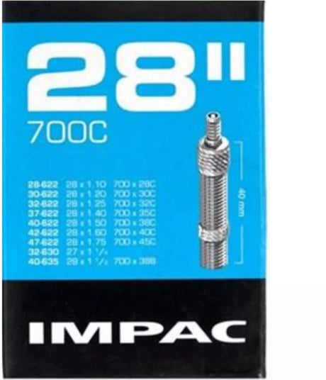 Impac (Schwalbe) tube intérieur DV17 28 pouces 28 47-622 40 mm