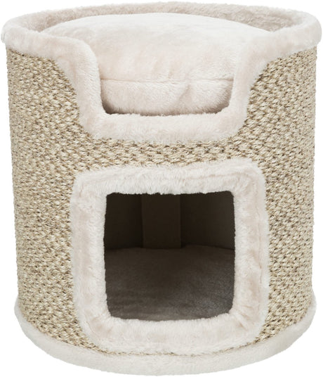 Trixie - griffoir - ria - griffoir - gris clair naturel - 37x37x37 cm