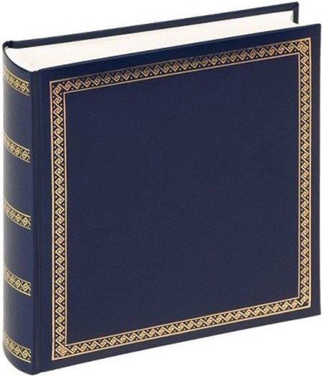 Walther mx-101-l das schicke dicke - album classique - format 29 x 32 cm - 100 pages blanches - bleu