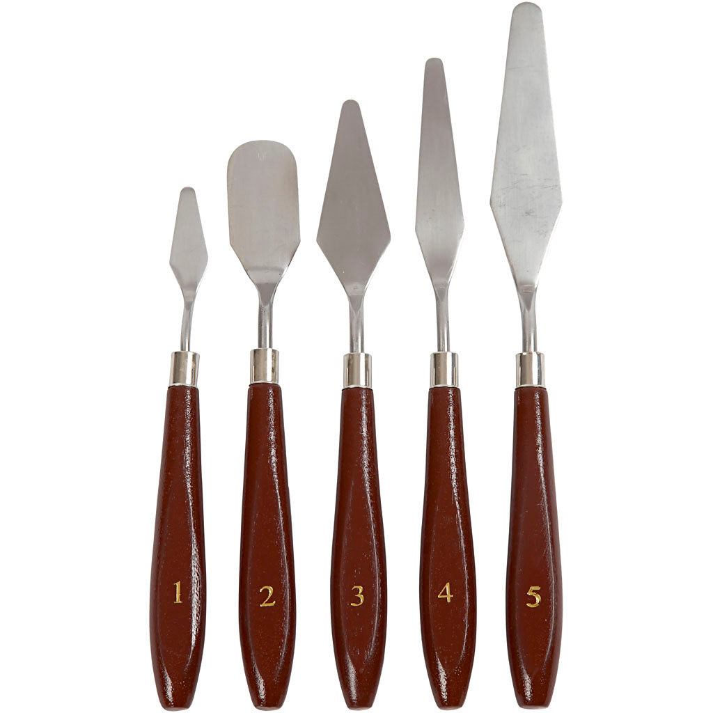 Creativ Company Palet Knife Set, 5e.