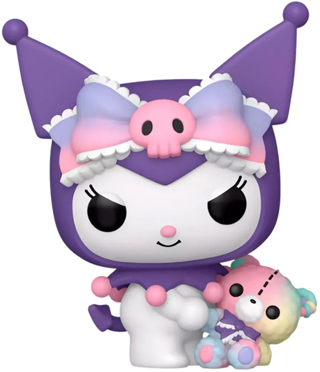 Funko Hello Kitty Kuromi avec figurine en vinyle ours 129 pop unisexe ! - neutre - standard
