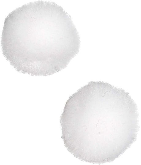 Pompons Creativ company, d 20 mm, blanc, 100 pièces 1 boîte