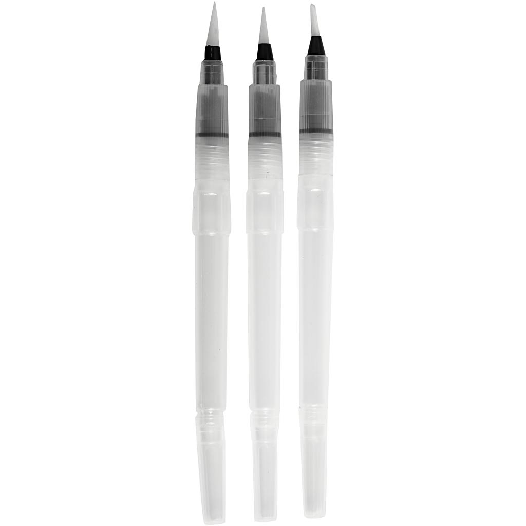 Creativ Company Water Tank Brushes S M L, 3e.