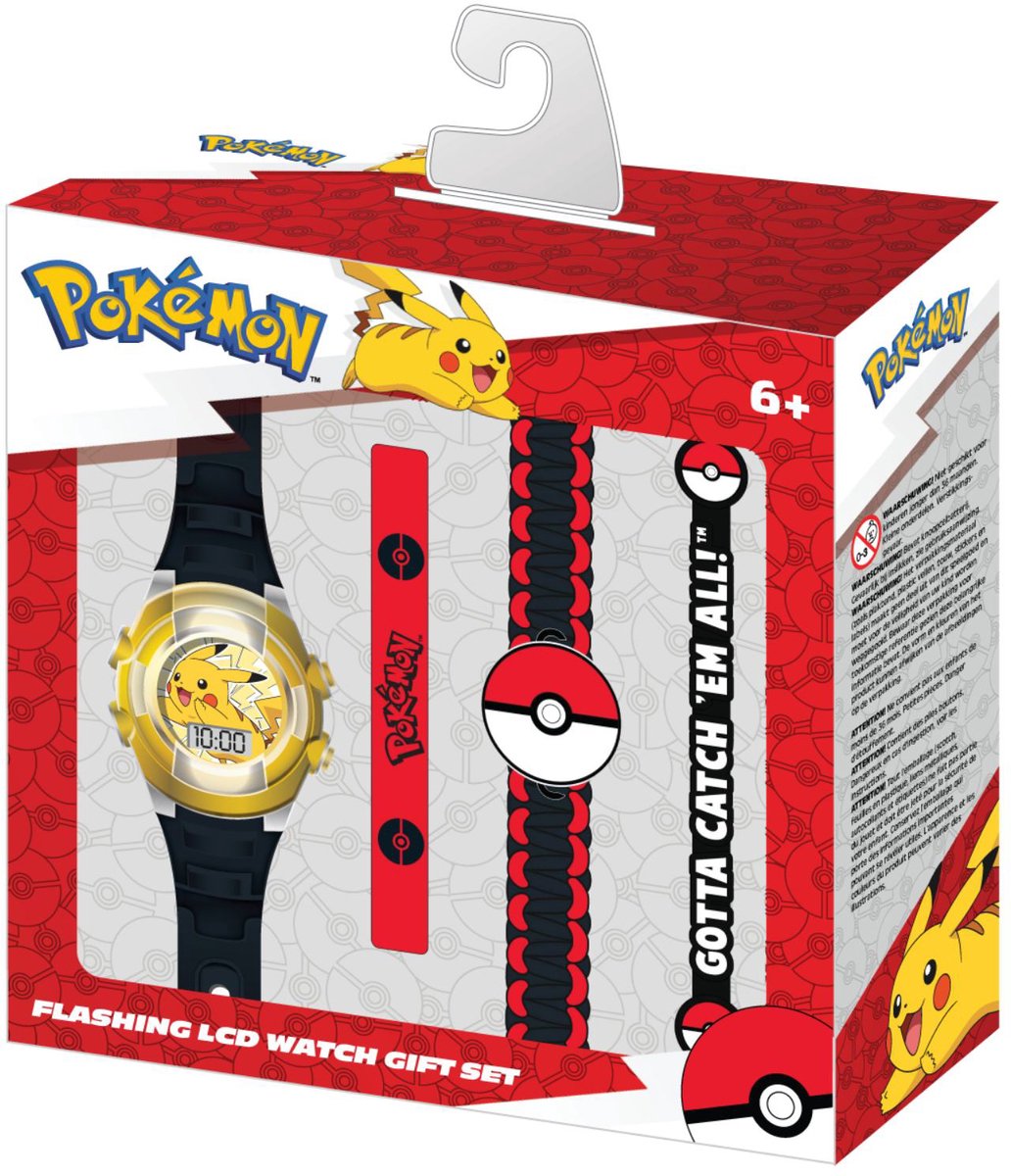 Coffret cadeau montre Pokémon Accutime