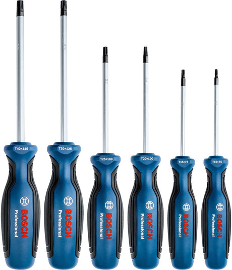 Jeu de tournevis professionnels Bosch - profil en T
