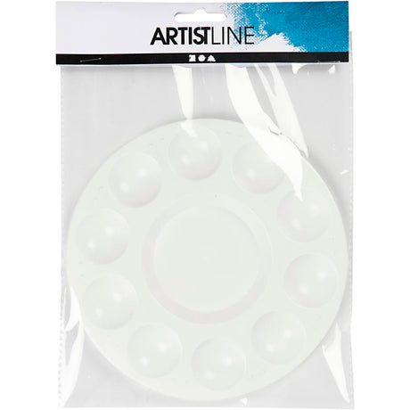 Palette de peinture de la société Creativ White, 17 cm