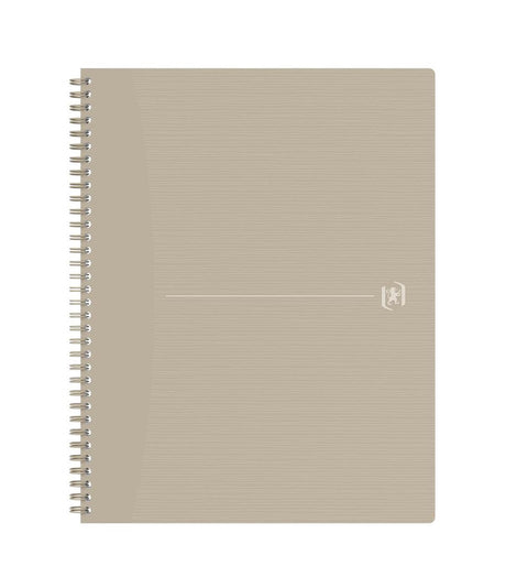 Oxford origins - carnet durable - a4+ - à carreaux 5mm - 70 feuilles - sable
