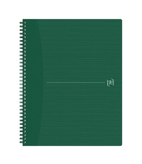 Oxford origins - carnet durable - a4+ - à carreaux 5mm - 70 feuilles - vert