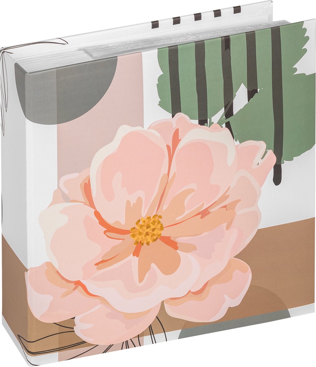 Walther me-297-1 variété - album mémo - format 22 x 22 cm - 200 photos 10 x 15 cm - floral