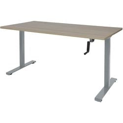 Zit-sta-bureau schaffenburg dextro slinger t-voet robson eiken