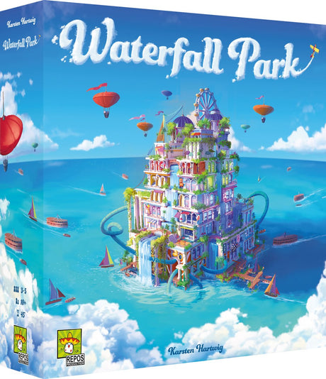 Parc de cascade de production Repos - jeu de société