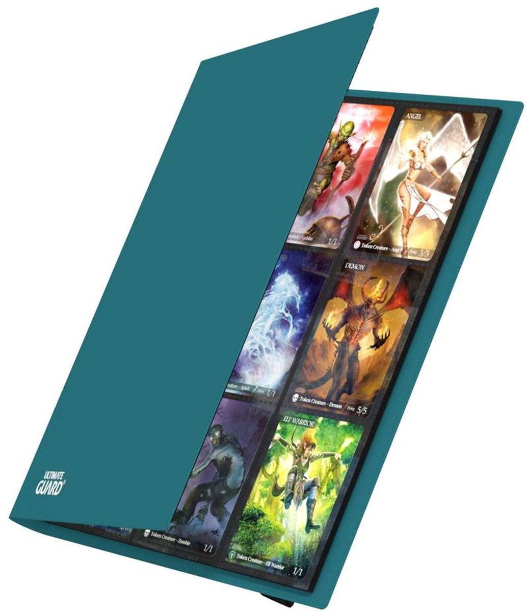Ultimate guard flexxfolio 360 18-pocket - petrol